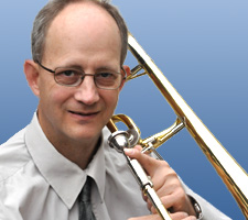 Brad Howland with Trombone